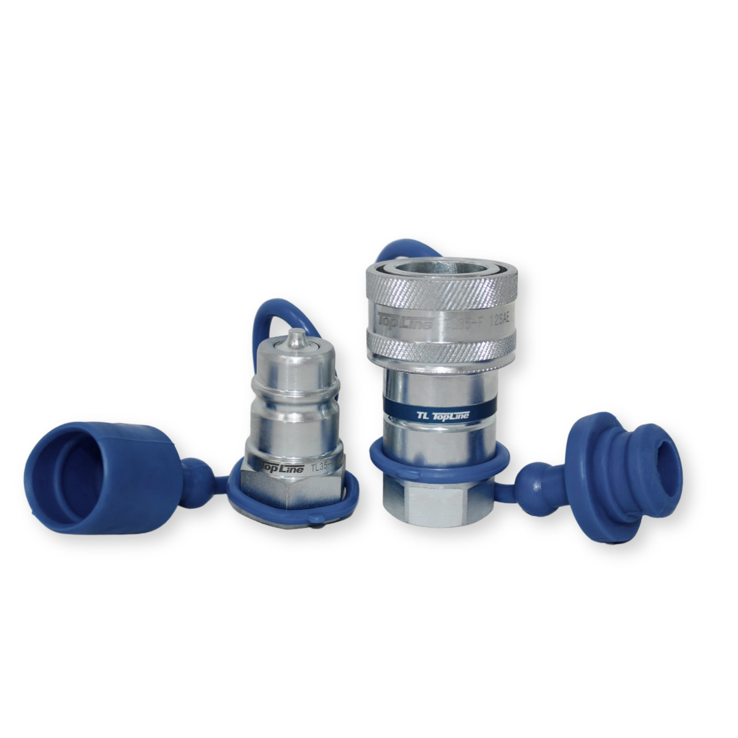 TL35 1/2" SAE Thread 1/2 Ag Hydraulic Quick Connect Coupler Poppet Valve ISO5675