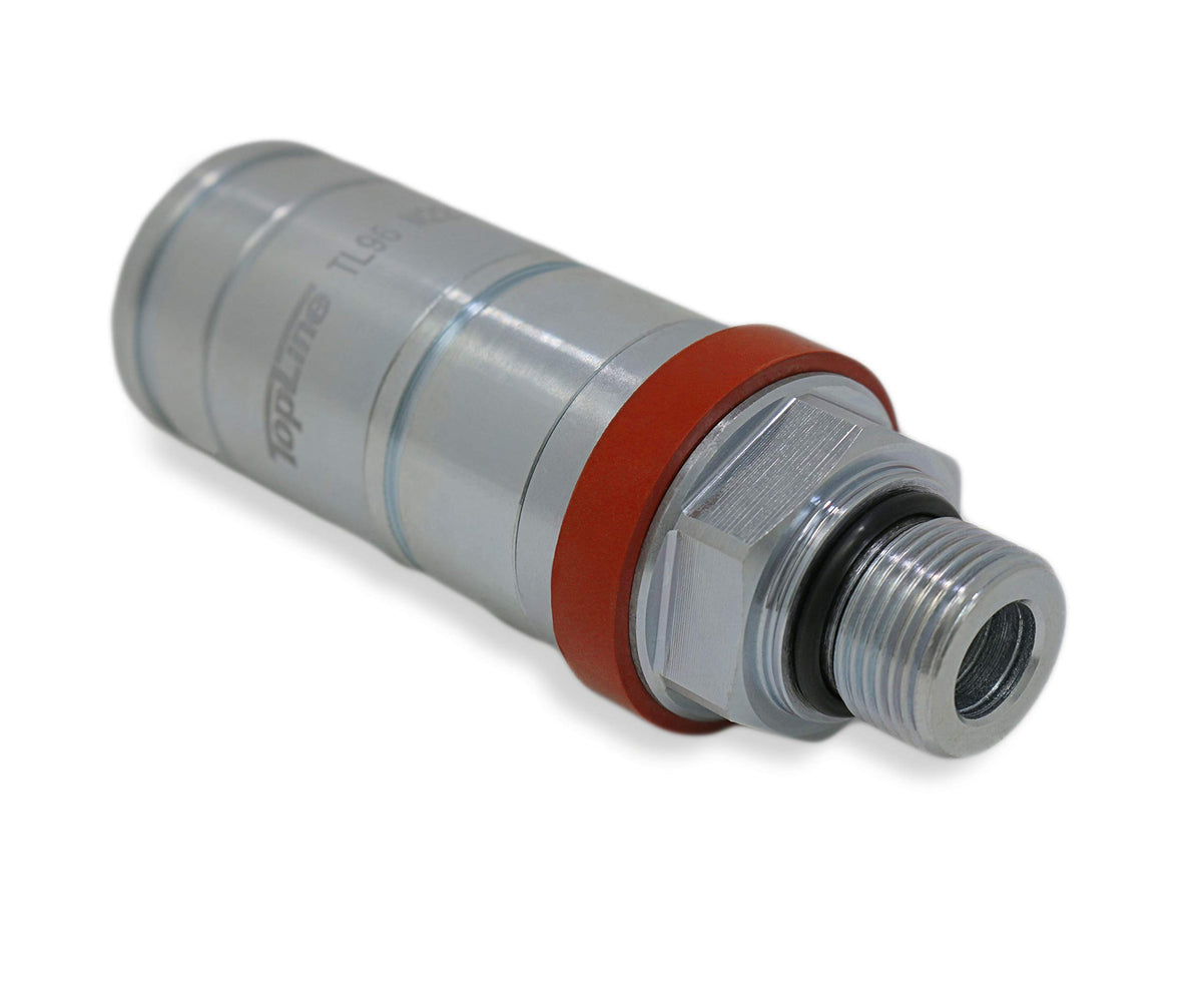 Aftermarket Replacement 3384873M8 / AL166181 Push Pull Valve Breakaway Hydraulic Female Quick Coupler with Dust cap TL96