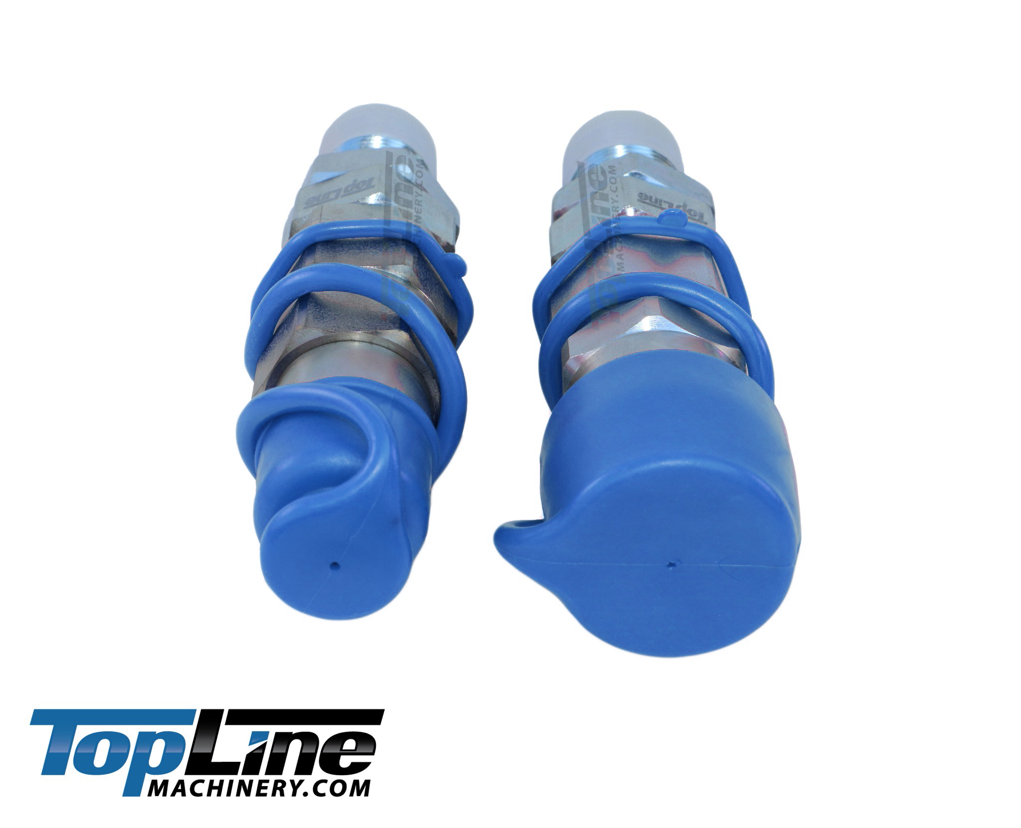TL28 #12 JIC Thread Flat Face High Flow Quick Connect Hydraulic Coupler Bulkhead 5/8" body size for Bobcat Skid Steer Loaders