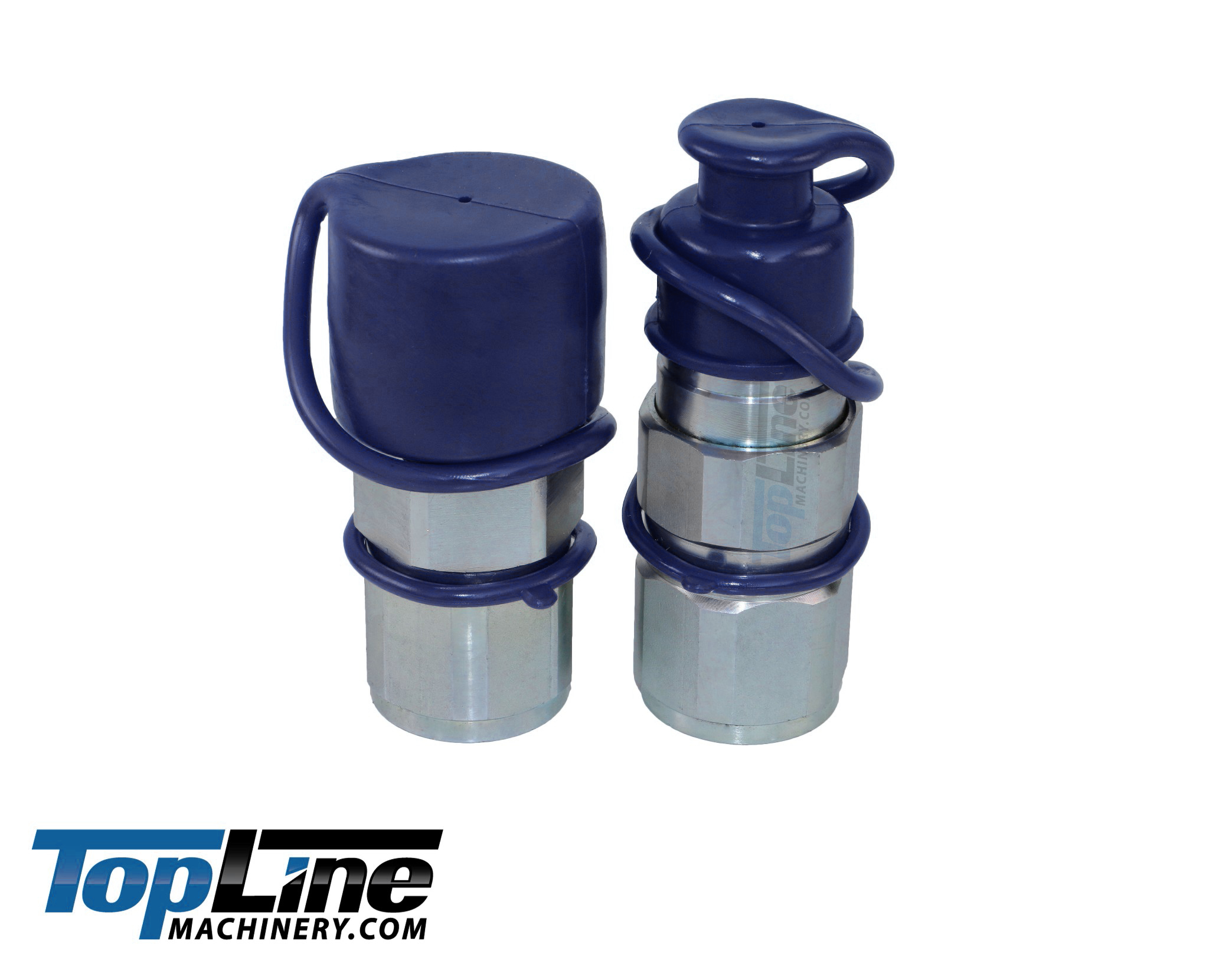 TL29 3/4" NPT Thread Flat Face High Flow Quick Connect Hydraulic Coupler 5/8" body size for Bobcat Skid Steer Loaders