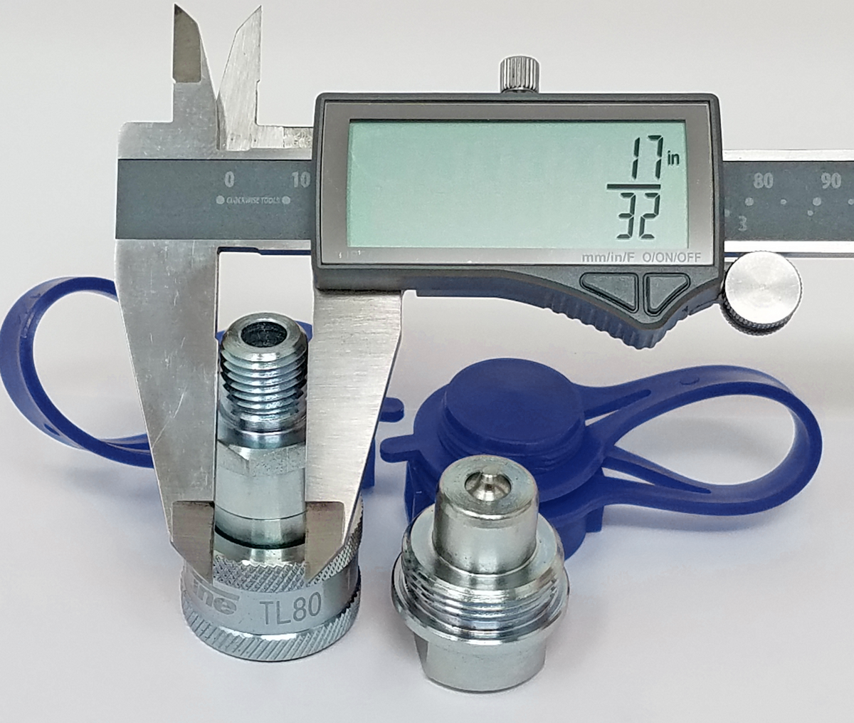 TL80-F 1/4" NPT High Pressure Interchanges Enerpac Female Hydraulic Couplers