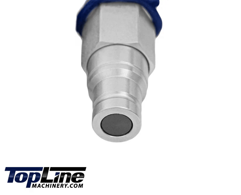 TL45-M 1/2" SAE Thread 3/8" body size Male Flat Face Quick Connect Hydraulic Couplers for Bobcat Skid Steer Loaders