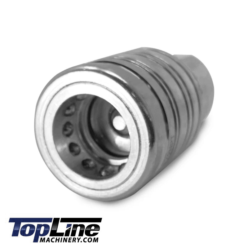 TL39 1/2" Body Ag-Style Poppet Hydraulic Quick Connect Coupler Set (1/2" NPT)