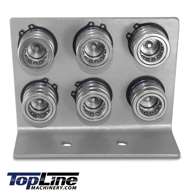 1/2" Body 1/2" NPT AG Thread | Agricultural Couplers Hydraulic Quick Connect with Break Away Mounting Bracket | ISO 5675 Ag Pioneer Style Couplers | Push/Pull Heavy-Duty Coupling | Model TL39B-6
