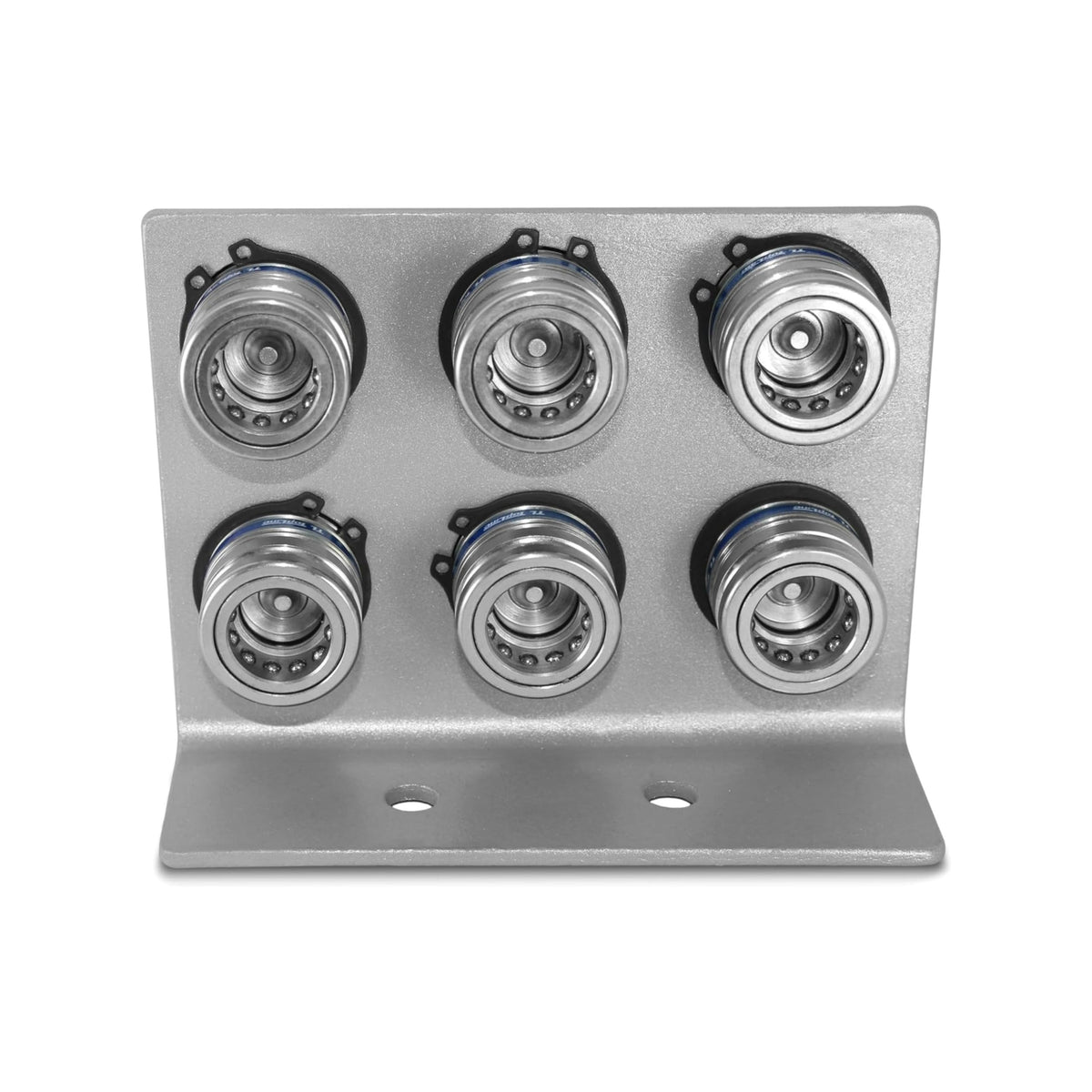 1/2" Body 5/8" SAE Thread | Agricultural Couplers Hydraulic Quick Connect with Break Away Mounting Bracket | ISO 5675 Ag Pioneer Style Couplers | Push/Pull Heavy-Duty Coupling | Model TL132B-6