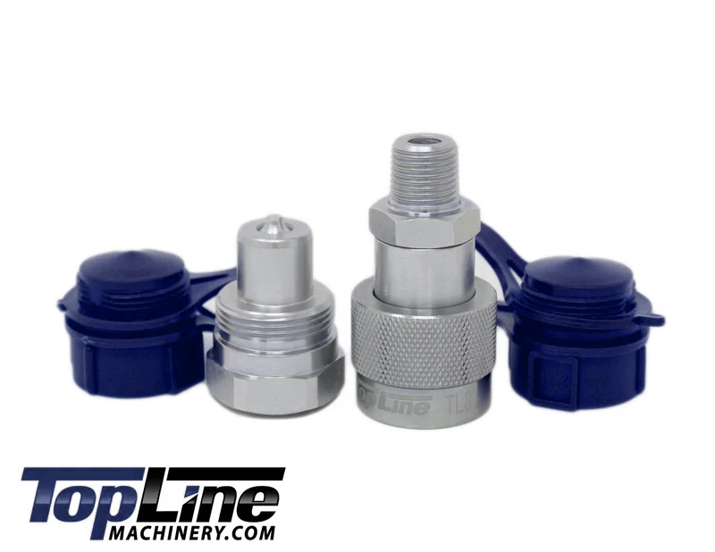 TL81 3/8" NPT High Pressure Enerpac Interchange C-604 Hydraulic Couplers Set