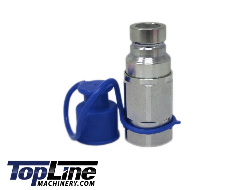 TL91-M 1” NPT Thread 1” Body Flat Face Hydraulic Quick Disconnect Coupler Set