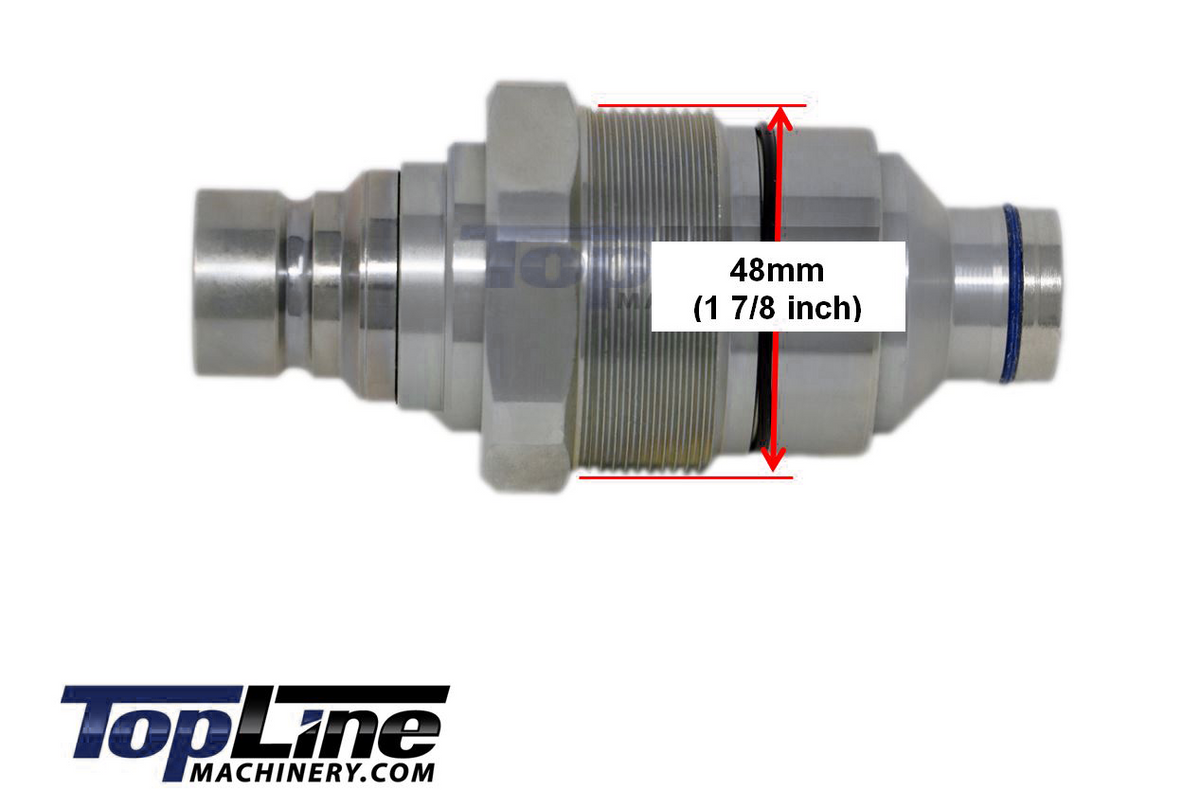 Aftermarket Replacement for 4BD4FH Cartridge Type Male Coupler Flat Face TL63