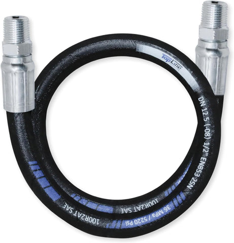 1/2" Hydraulic Hose Assembly with male NPT x male NPT (5220psi)