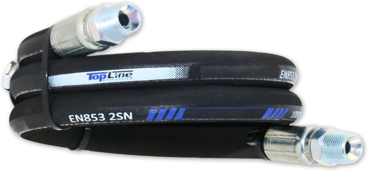 1/4" Hydraulic Hose Assembly with Male NPT X Male NPT