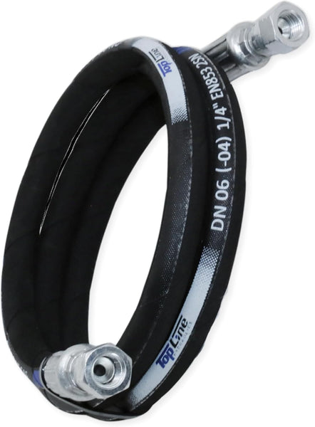 1/4" Hydraulic Hose Assembly with female JIC X female JIC (10,150 psi)