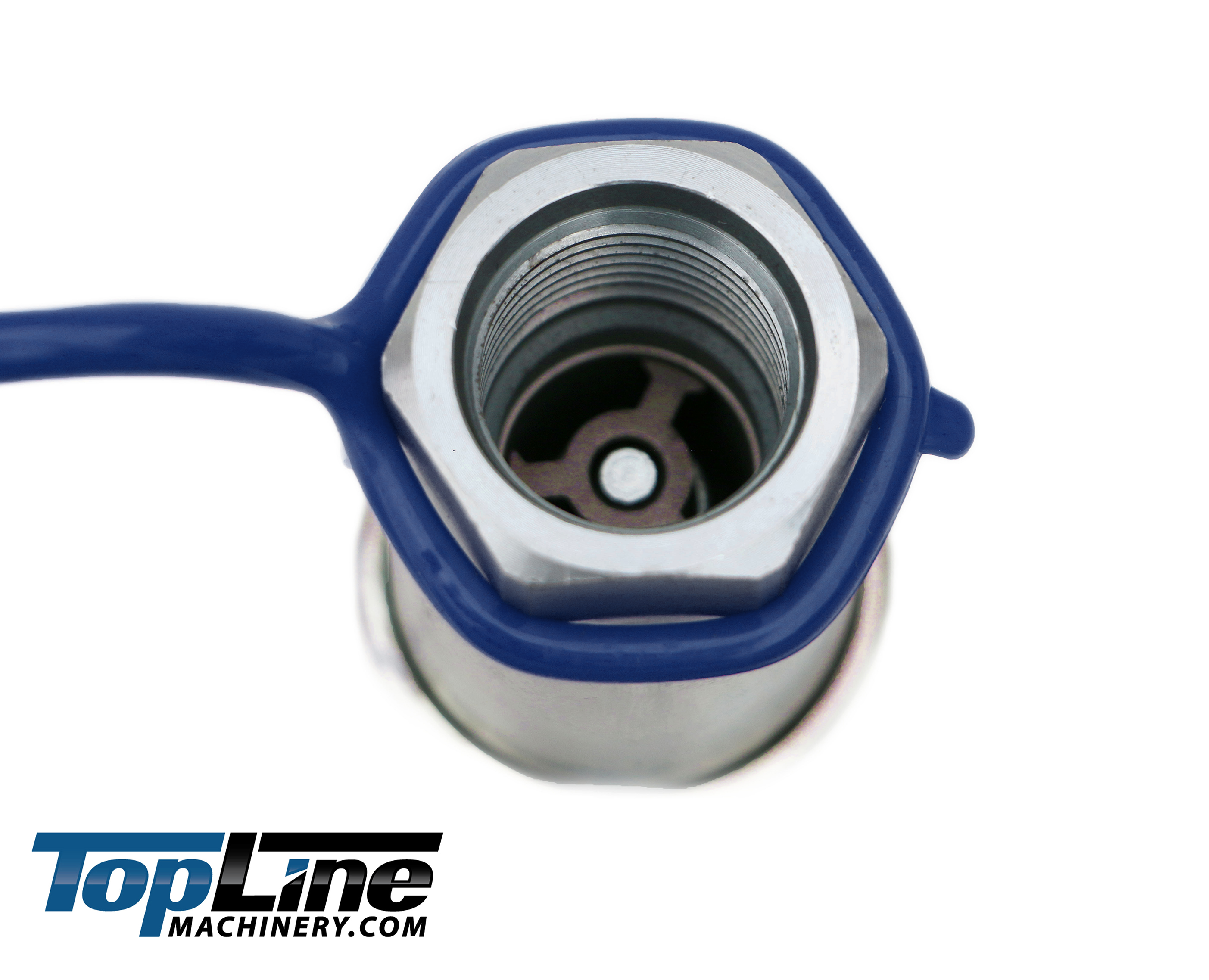 TL37-F 1/2" NPT Thread Female Ag Quick Connect Hydraulic Poppet style Coupler 1/2" body size for Tractor Bobcat Skid Steer Loaders Implements