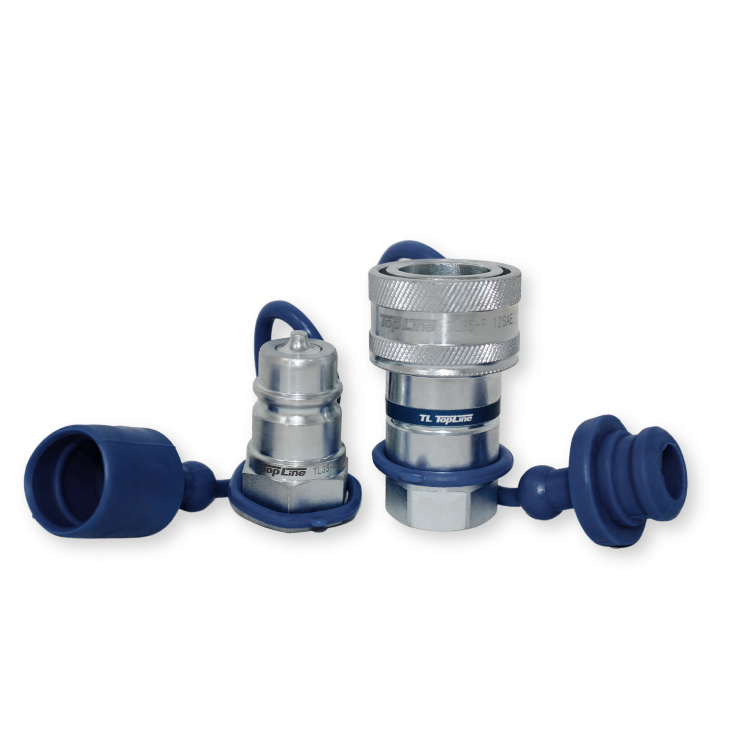 TL35 1/2" SAE Thread 1/2 Ag Hydraulic Quick Connect Coupler Poppet Valve ISO5675