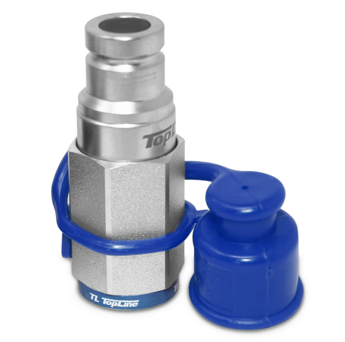 TL41-M 3/8" NPT Thread Flat Face Quick Connect Hydraulic Male Coupler 3/8" body size for Bobcat Skid Steer Loaders