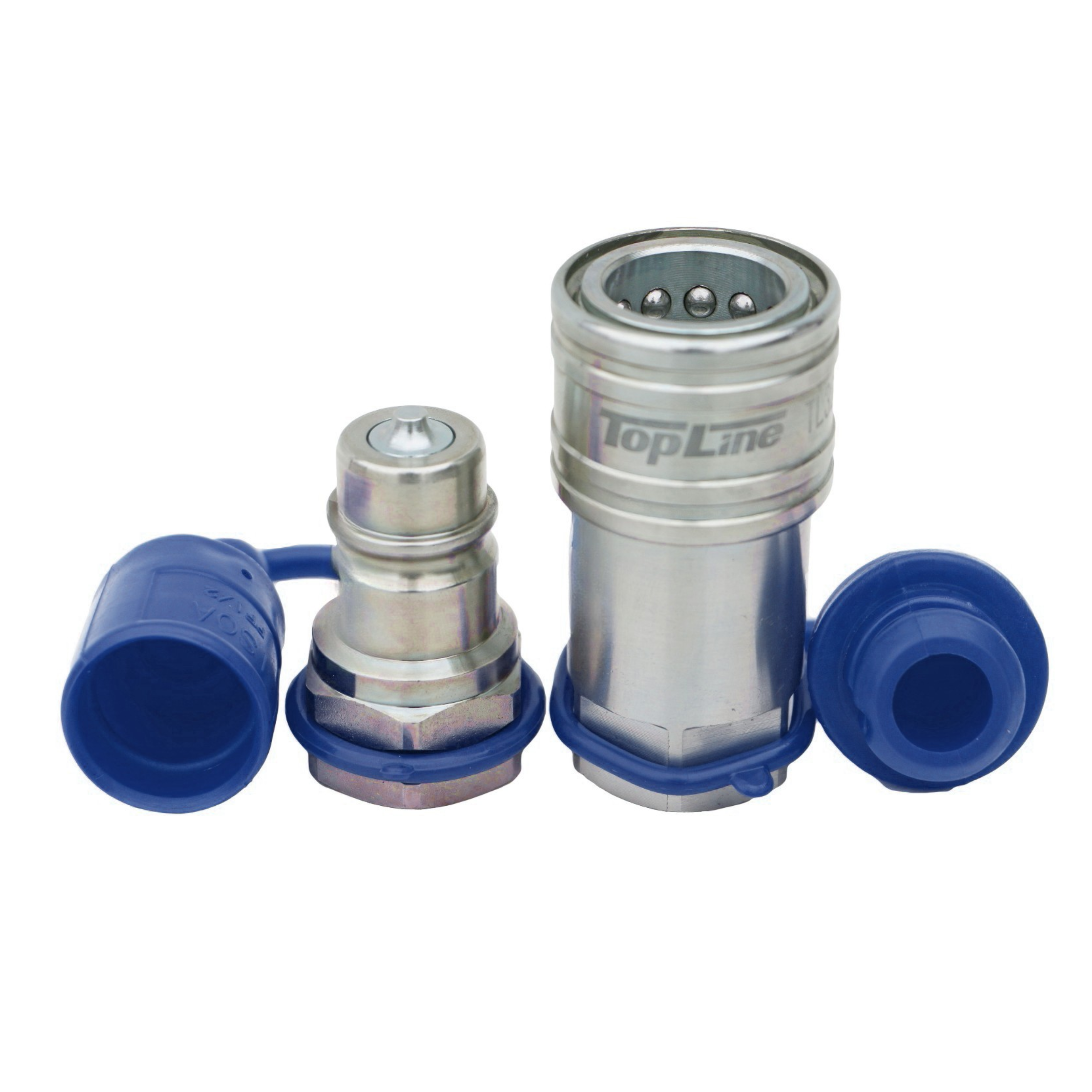 TL35 1/2" SAE Thread 1/2 Ag Hydraulic Quick Connect Coupler Poppet Valve ISO5675