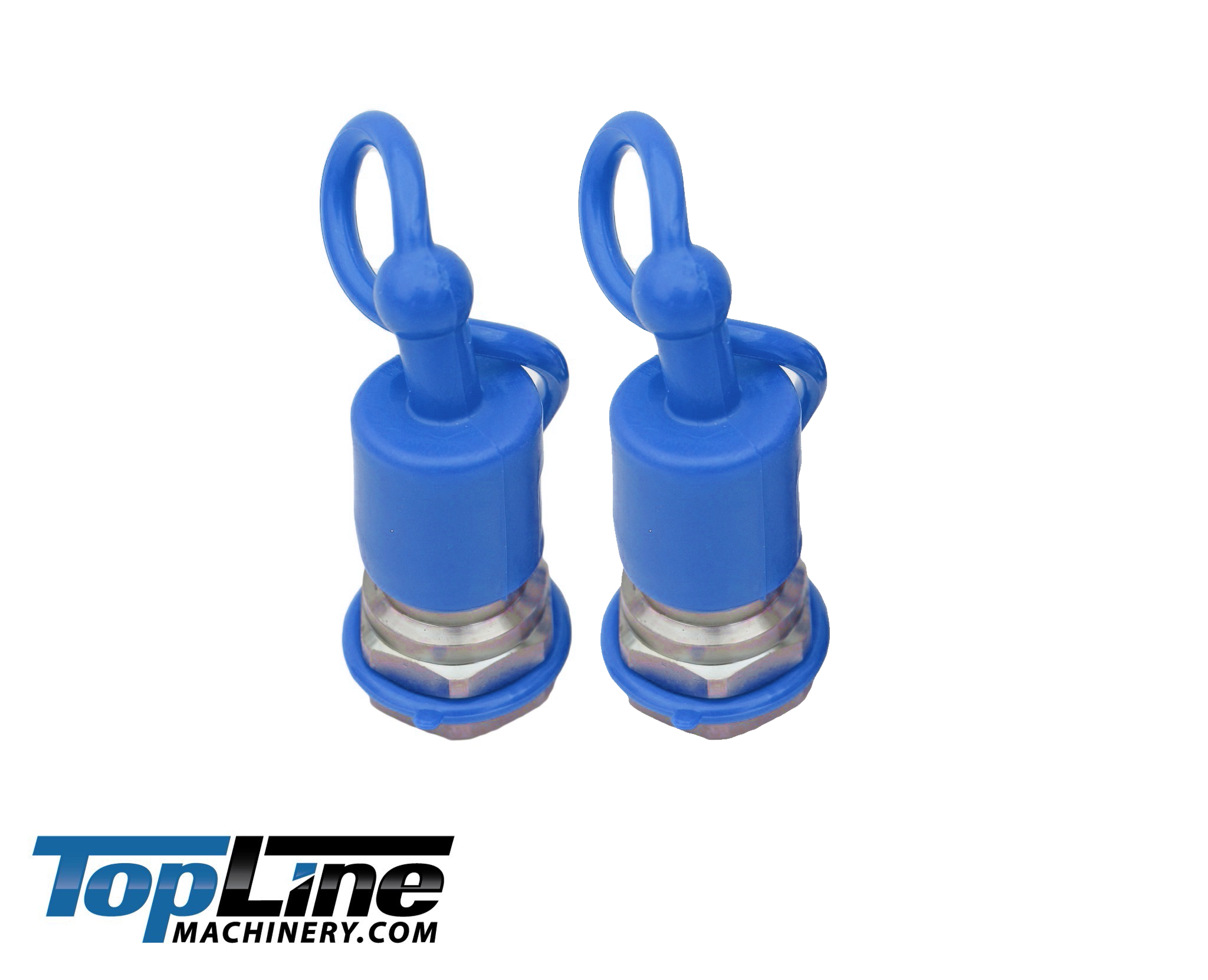 TL38-M 1/2" NPT Thread Ag Quick Connect Hydraulic Coupler Ball style 1/2" body size for Tractor Bobcat Skid Steer Loaders Implements ( pack of 2 )