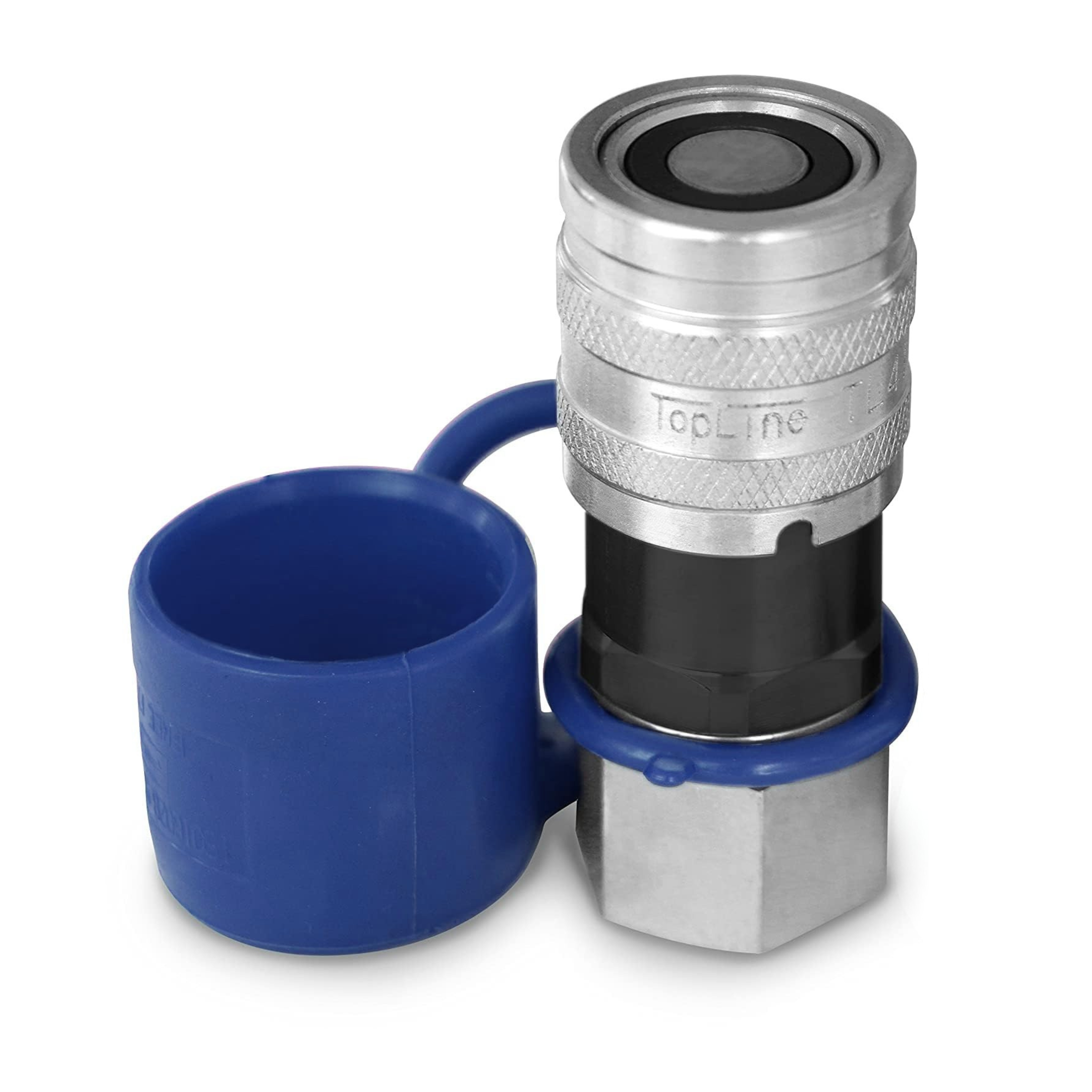 1/2" SAE Thread 3/8" body size Flat Face Quick Connect Hydraulic Coupler for Bobcat Skid Steer Loaders TL45-F