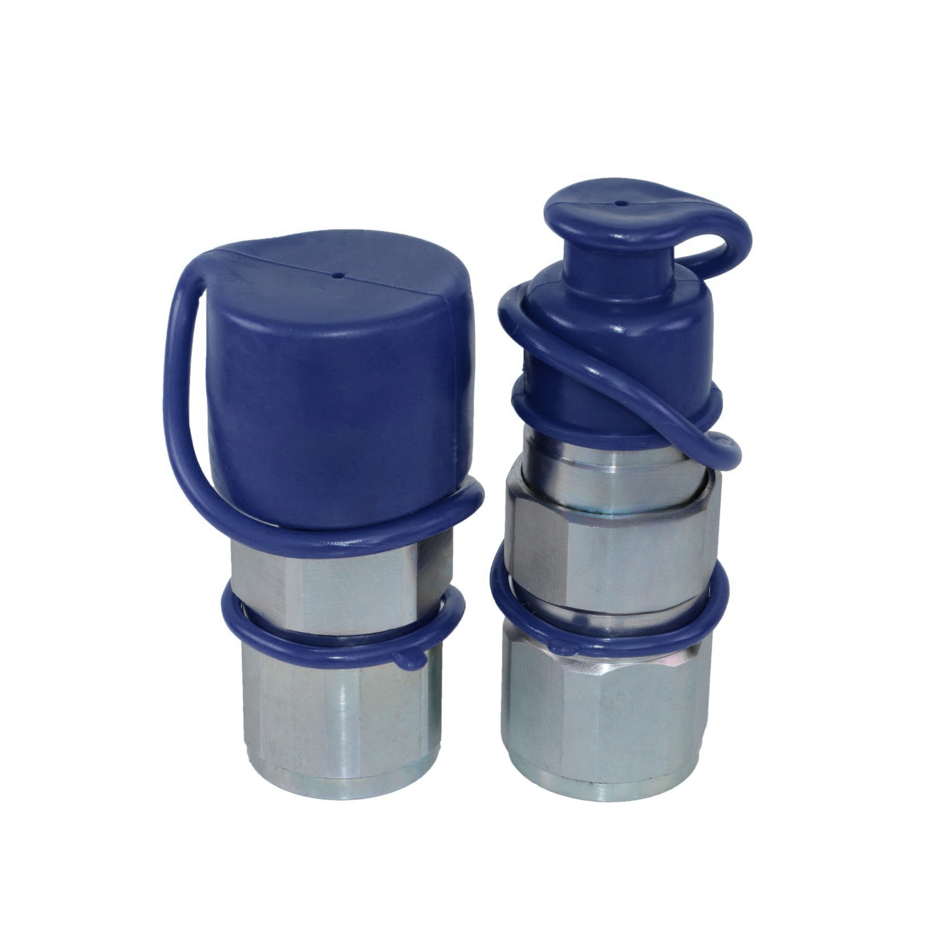 TL27 3/4" SAE Thread Flat Face High Flow Quick Connect Hydraulic Coupler 5/8" body size for Bobcat Skid Steer Loaders