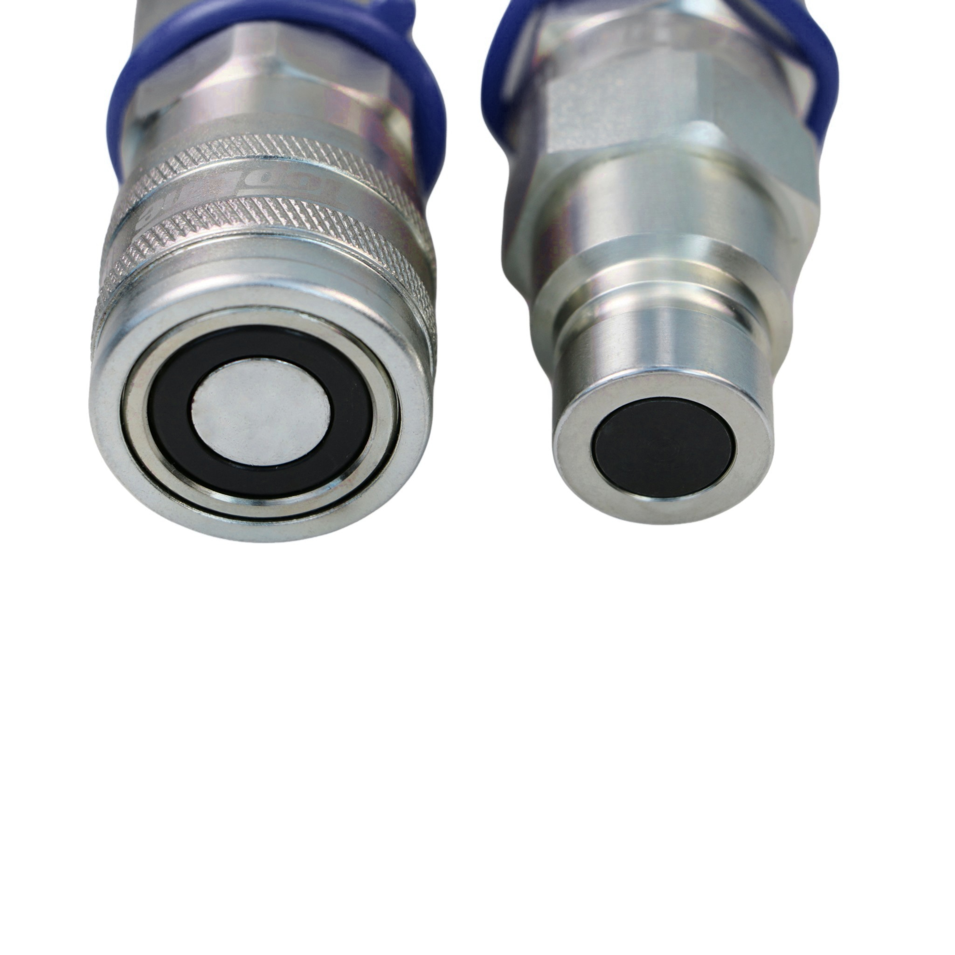 TL27 3/4" SAE Thread Flat Face High Flow Quick Connect Hydraulic Coupler 5/8" body size for Bobcat Skid Steer Loaders