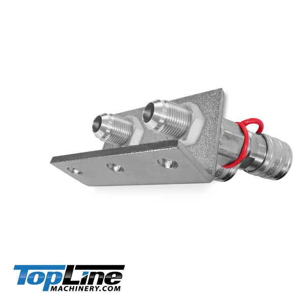 MB10-2 Mounting bracket to fit 5/8"(#10) bulkhead hydraulic coupler
