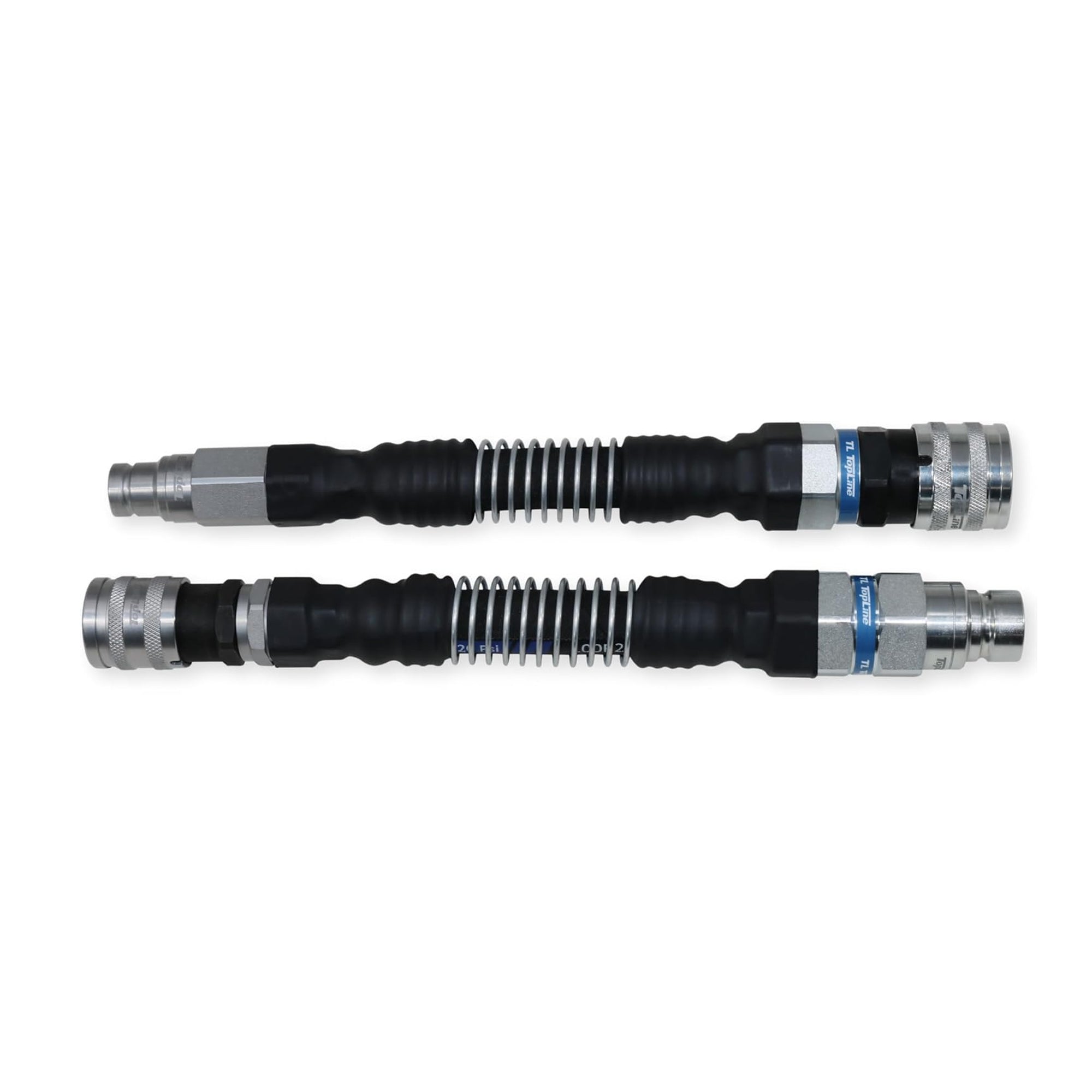 Adapter Set Flat Face Coupler | Converts 1/2 body to 3/8 body | Hydraulic Quick Connect Coupler | ISO 16028 | Model TL144