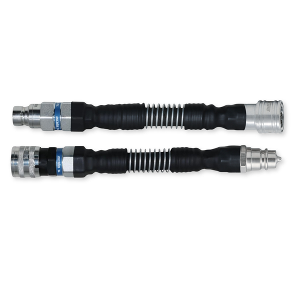 3/4 Flat Face to 1/2 Ag Style Hydraulic Quick Coupler Adapter Set (TL145)