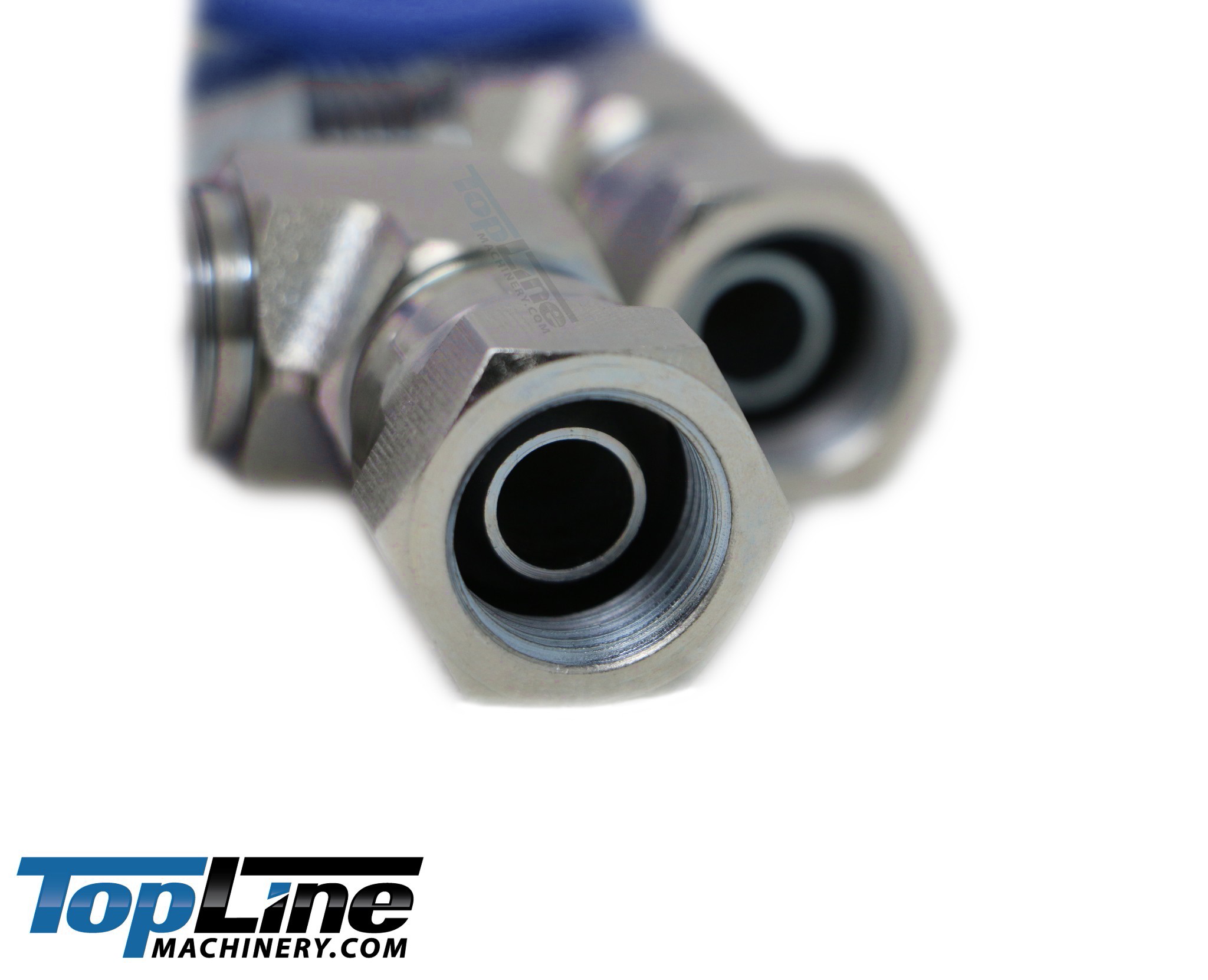 TL23E 1/2 NPT Flat Face Hydraulic Quick Coupler 1/2 body 90 deg. Elbow Bobcat
