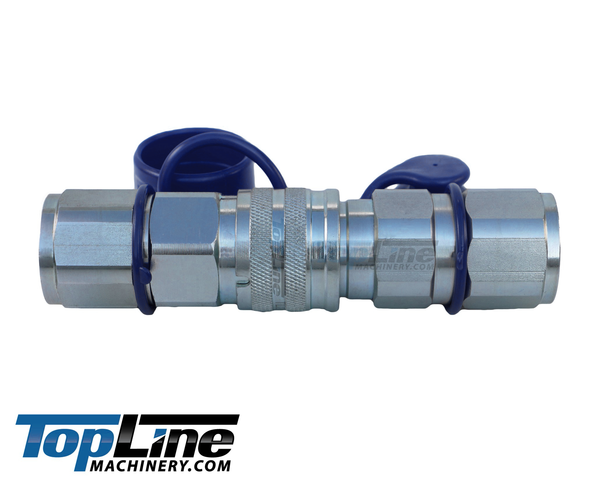 TL29 3/4" NPT Thread Flat Face High Flow Quick Connect Hydraulic Coupler 5/8" body size for Bobcat Skid Steer Loaders
