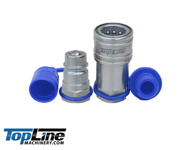 1/2" NPT Thread Ag Quick Connect Hydraulic Coupler Ball style 1/2" body size for Tractor Implements | TL38