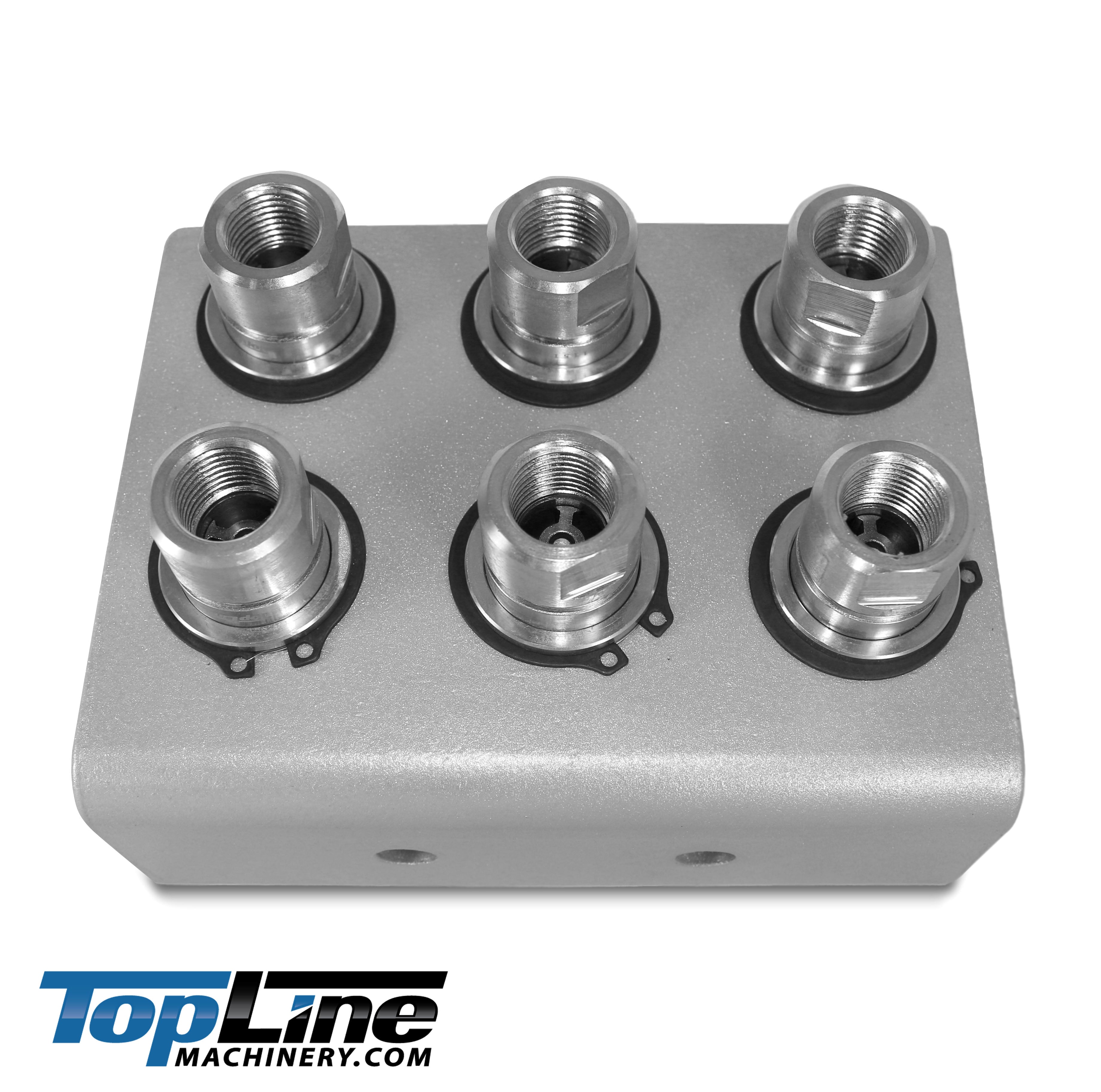 1/2" Body 1/2" NPT AG Thread | Agricultural Couplers Hydraulic Quick Connect with Break Away Mounting Bracket | ISO 5675 Ag Pioneer Style Couplers | Push/Pull Heavy-Duty Coupling | Model TL39B-6