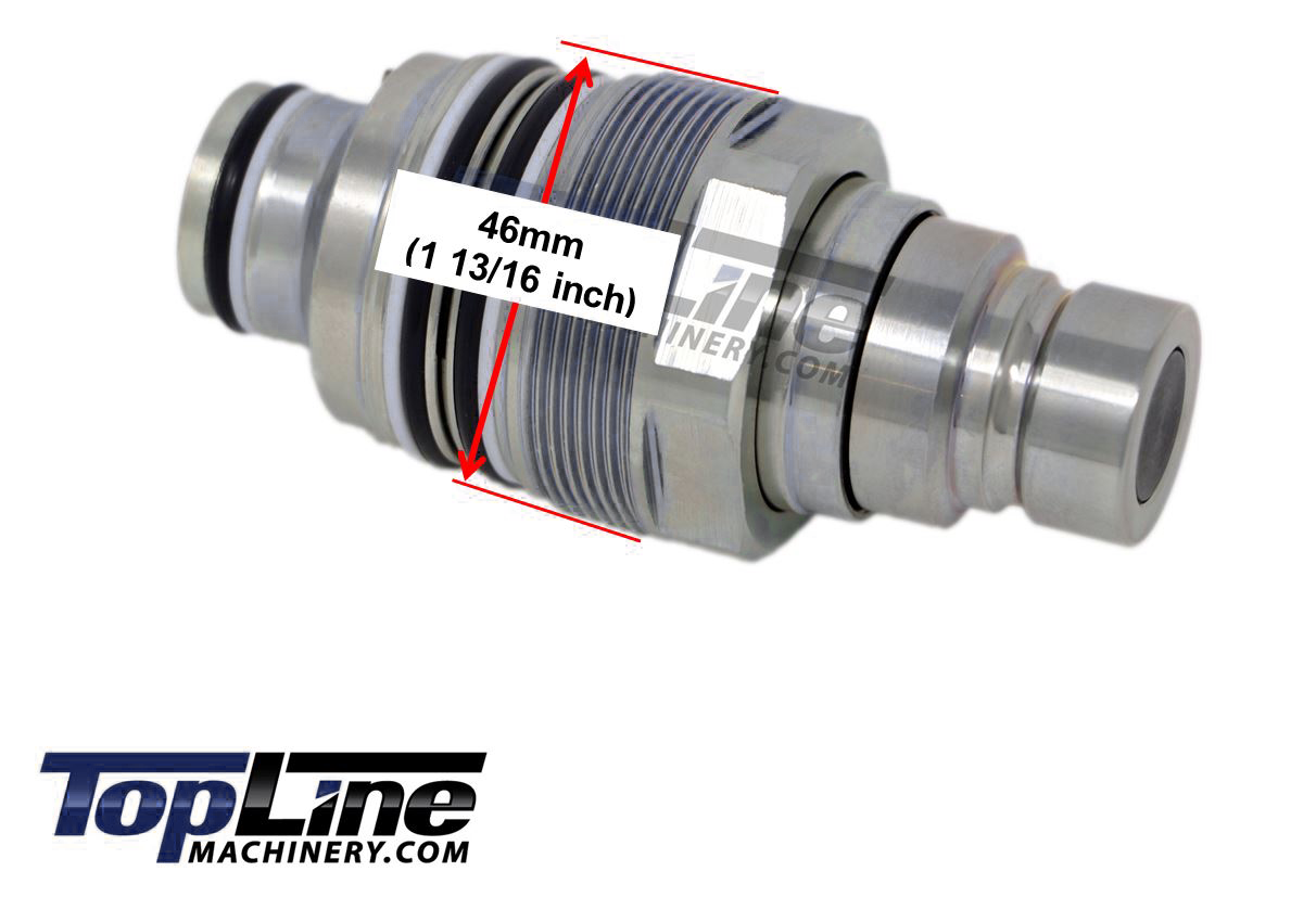 1/2" Aftermarket Replacement for 4BD4FI Cartridge Male FFI Coupler Flat Face TL61