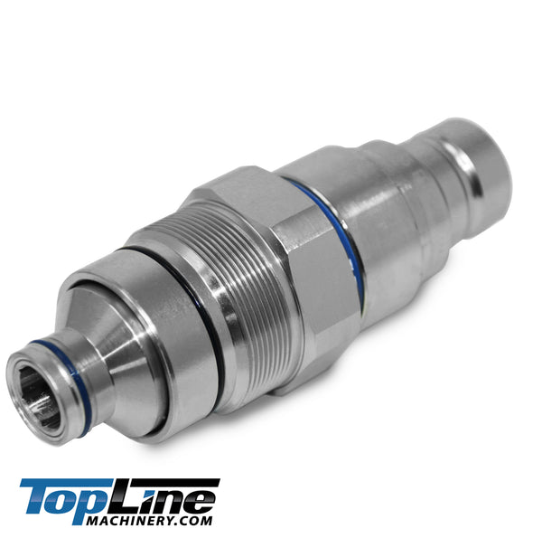 3/4 High Flow Hydraulic Flat Face Coupler 