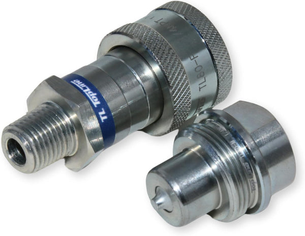 TL80 1/4" NPT High Pressure Interchanges Enerpac A-630 Hydraulic Couplers Set