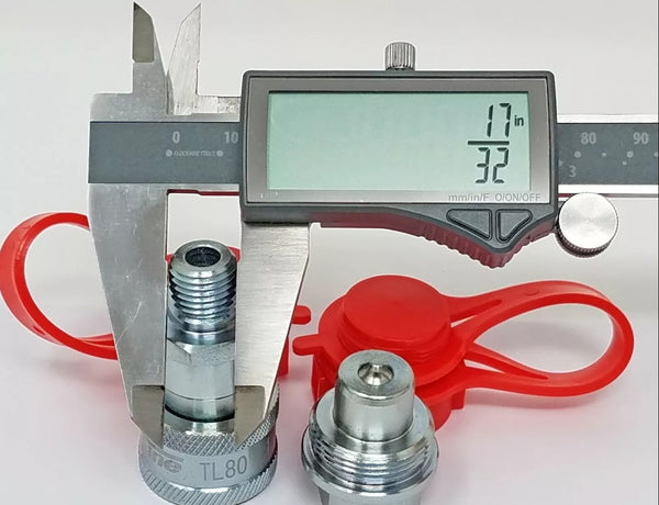 TL80 1/4" NPT High Pressure Interchanges Enerpac A-630 Hydraulic Couplers Set