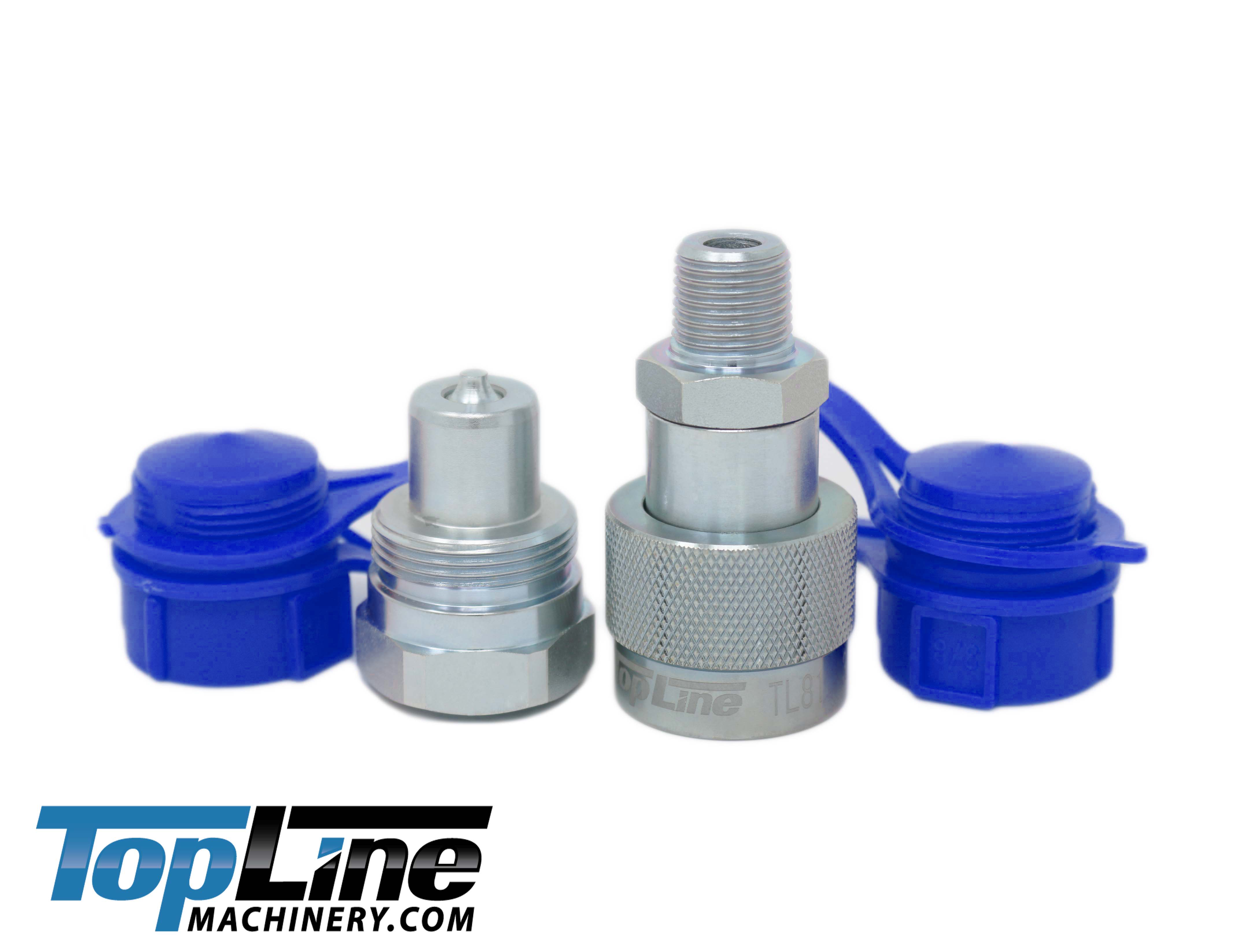 TL81 3/8" NPT High Pressure Enerpac Interchange C-604 Hydraulic Couplers Set