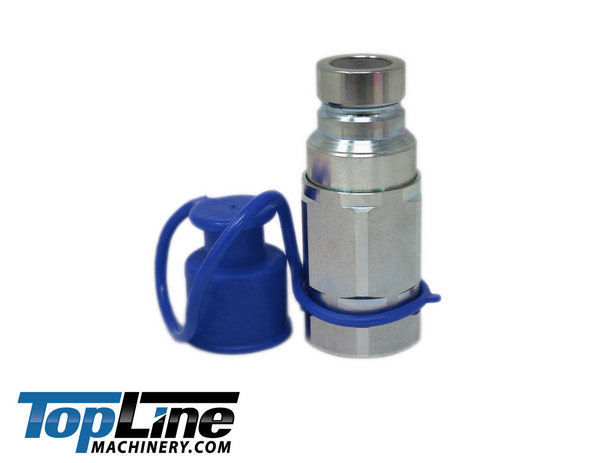 TL91-M 1” NPT Thread 1” Body Flat Face Hydraulic Quick Disconnect Coupler Set