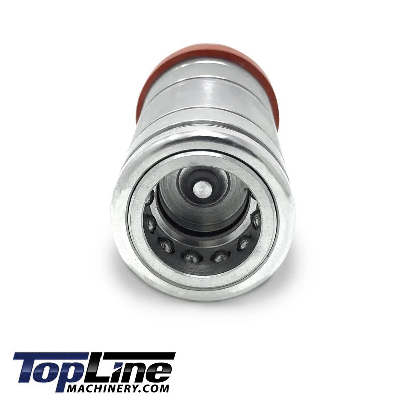 1/2" SAE Ag Female Hydraulic Quick Coupler Push Pull Connect Under Pressure TL98