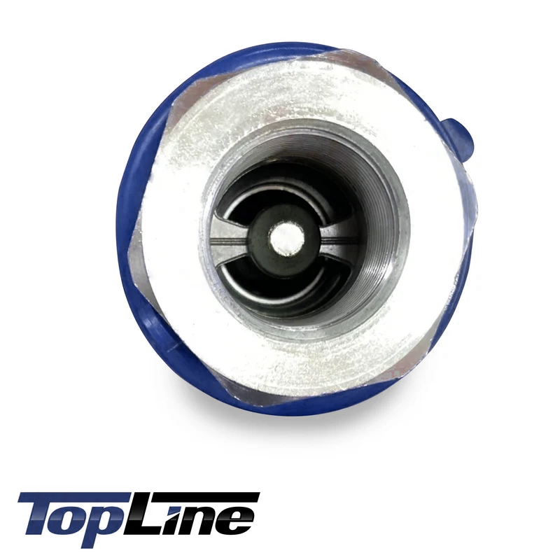 TL52-F 3/4" NPT Thread Female Flat Face High Flow Quick Connect Hydraulic Coupler 3/4" body size for Bobcat Skid Steer Loaders