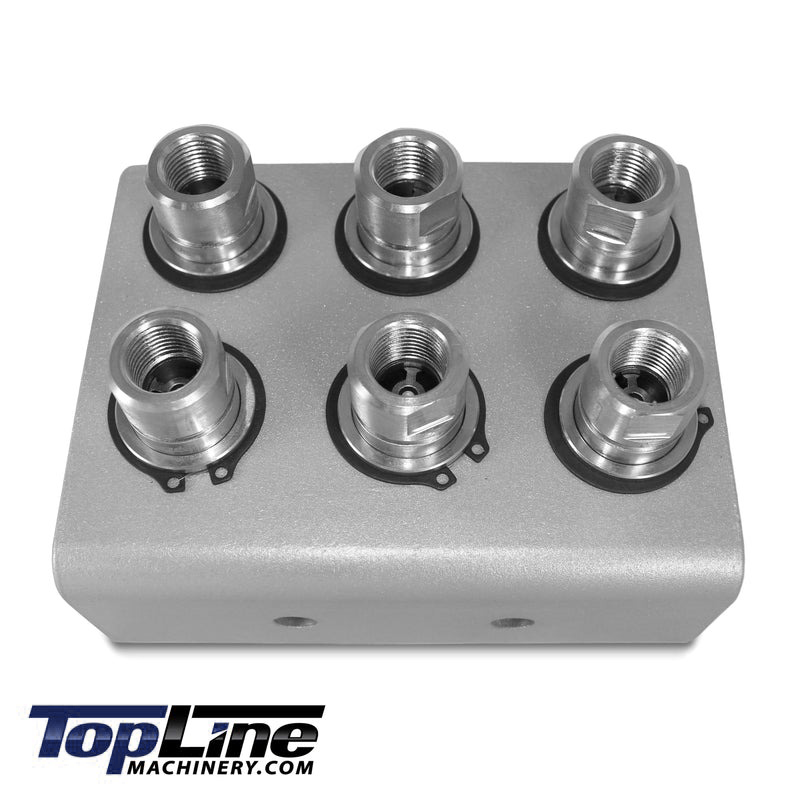 1/2" Body 1/2" NPT AG Thread | Agricultural Couplers Hydraulic Quick Connect with Break Away Mounting Bracket | ISO 5675 Ag Pioneer Style Couplers | Push/Pull Heavy-Duty Coupling | Model TL39B-6