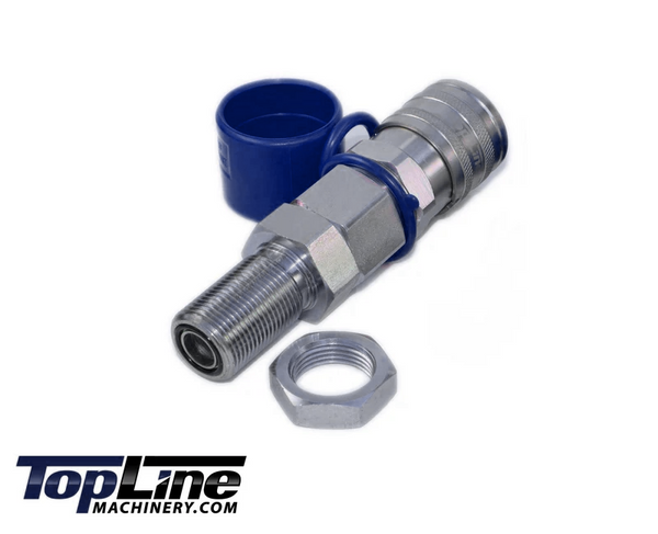 John Deere KV11305 Interchange Female Hydraulic Flat Face Quick Coupler