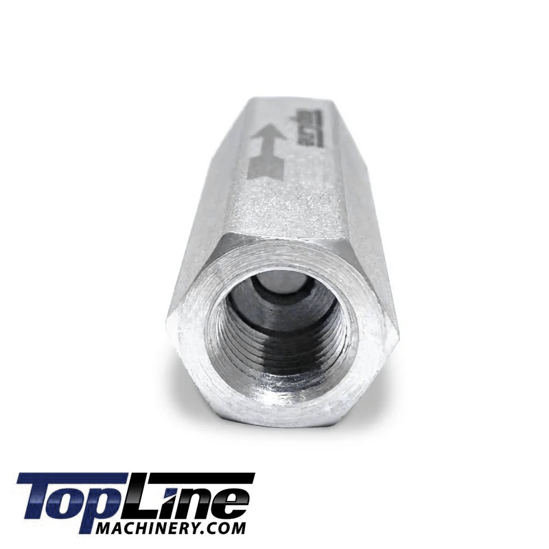 1/2 NPT Port Hydraulic In-Line Check Valve - 13 GPM 5000 PSI - TL317