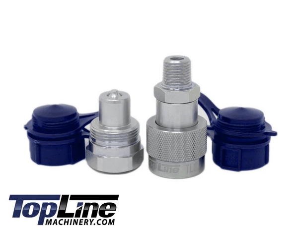 TL81 3/8" NPT High Pressure Enerpac Interchange C-604 Hydraulic Couplers Set