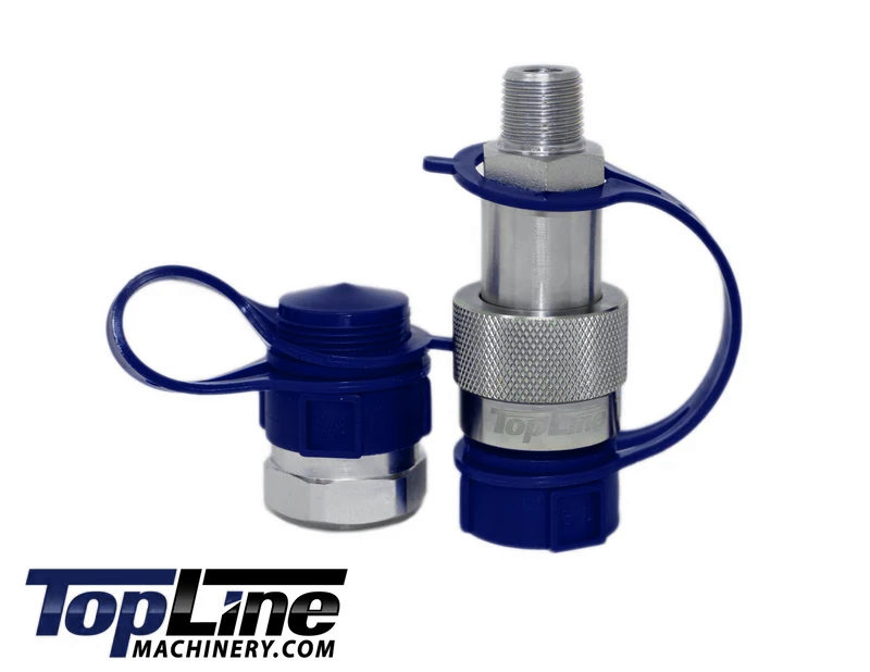 TL81 3/8" NPT High Pressure Enerpac Interchange C-604 Hydraulic Couplers Set
