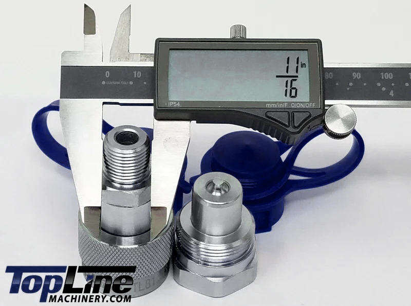 TL81 3/8" NPT High Pressure Enerpac Interchange C-604 Hydraulic Couplers Set