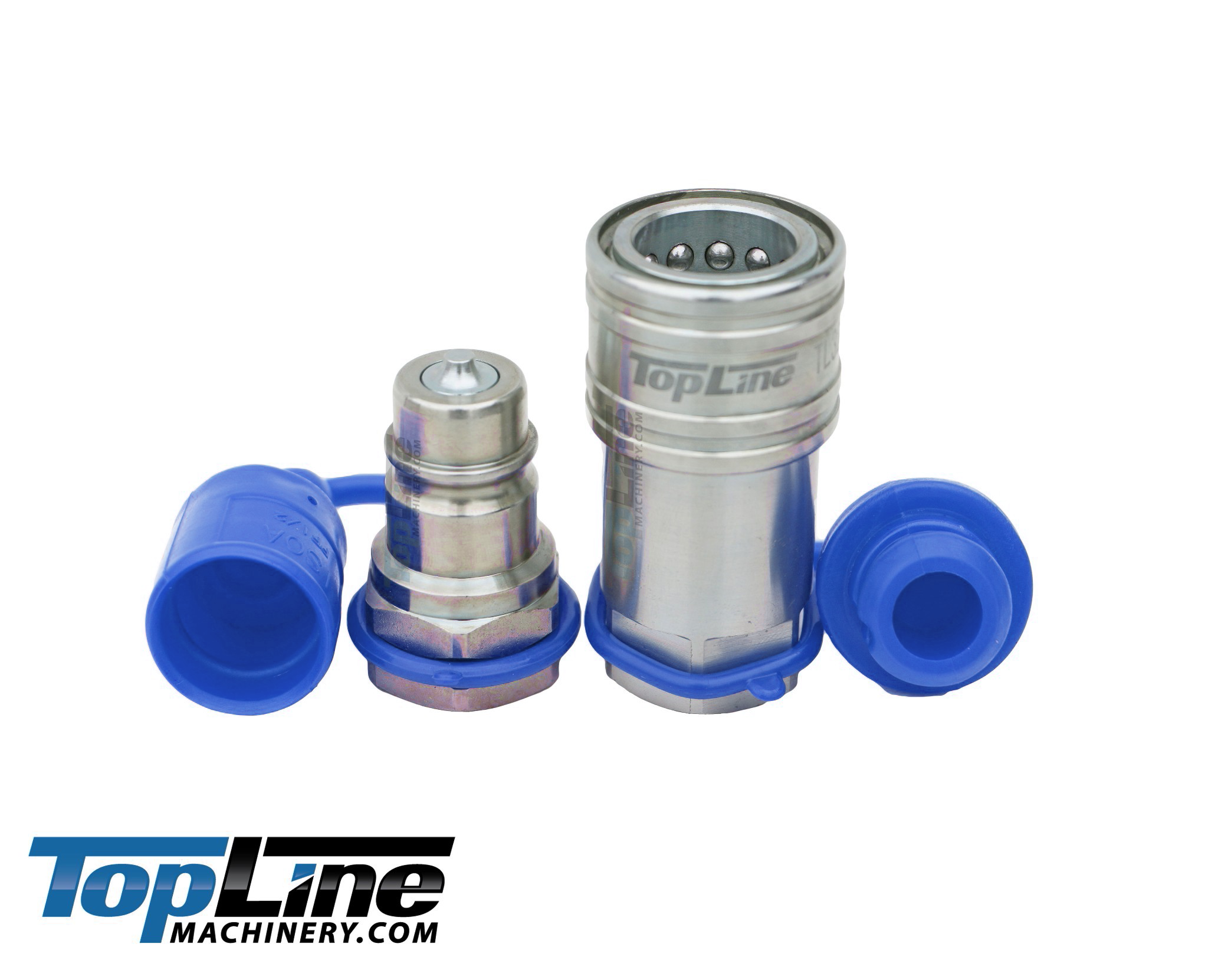 TL32 5/8" SAE Thread Ag Quick Connect Hydraulic Poppet style Coupler 1/2" body size for Tractor Implements