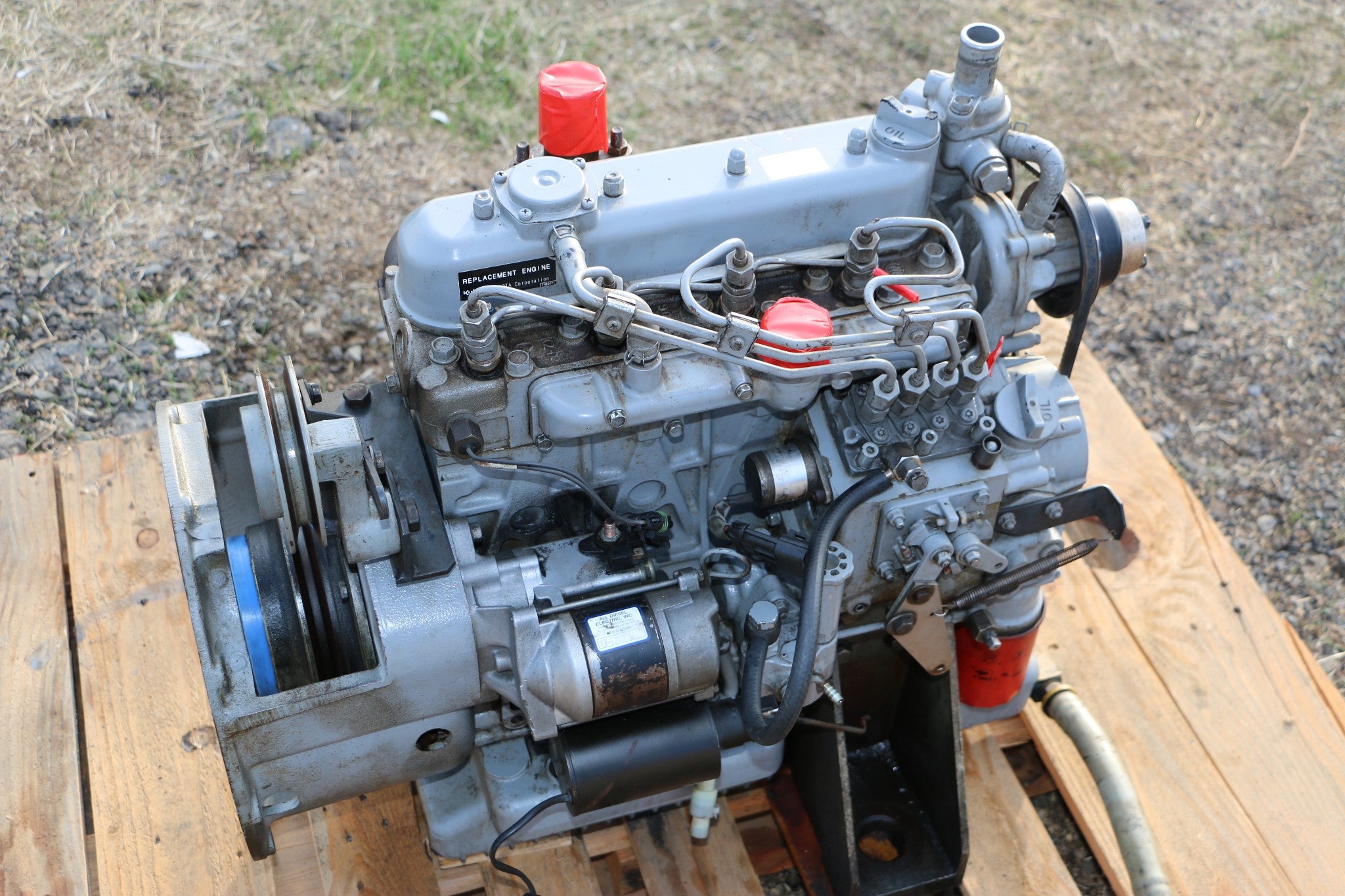 Kubota V1505 diesel engine motor for Bobcat pump generator etc. #1032