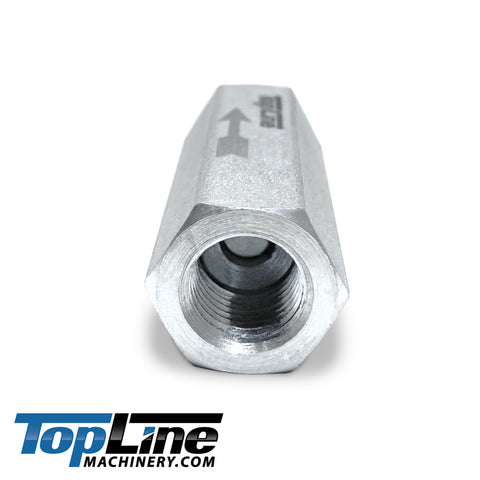 TL TopLine 1/2" NPT Port Hydraulic In-Line Check Valve