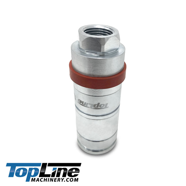 1/2" SAE Ag Female Hydraulic Quick Coupler Push Pull Connect Under Pressure TL98