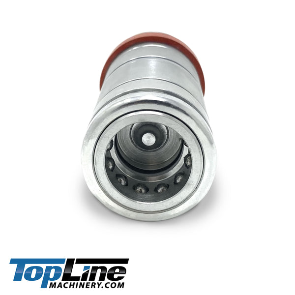 1/2" NPT Ag Female Hydraulic Quick Coupler Push Pull Connect Under Pressure TL97