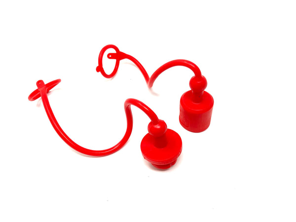 3/8" body Ag Style Dust caps for Agricultural quick couplers